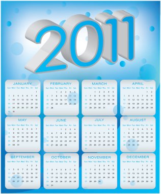 Takvim tasarım 2011