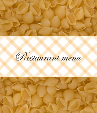 speciale restaurant menu on