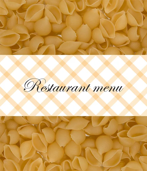 Erityinen ravintola valikko suunnittelu — kuvapankkivalokuva
