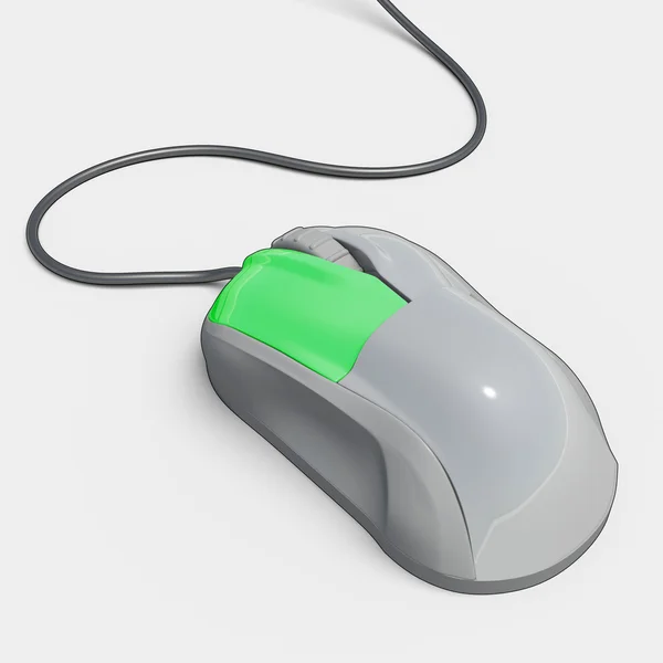 stock image 3D - Red mouse button