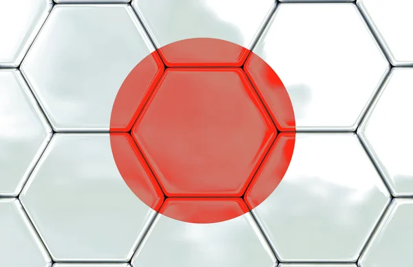 Stock image 3D - Soccer texture - Japan