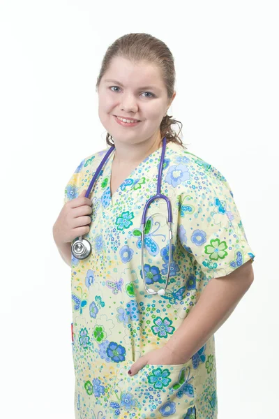 Studio image of nurse. — Stock Photo, Image