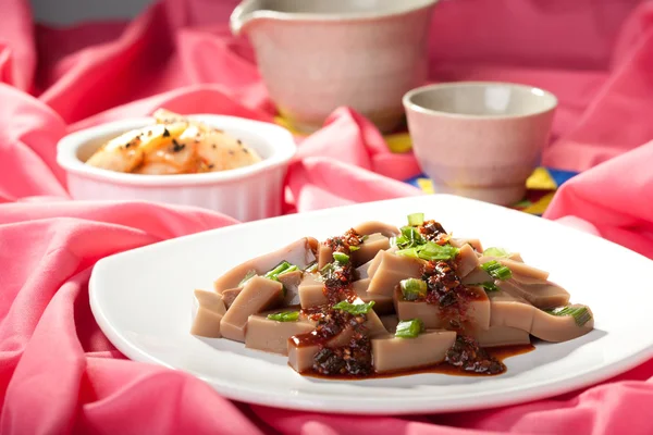 Dish of Korean mook. — Stock Photo, Image