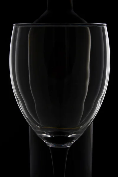Wine glass impression — Stock Photo, Image