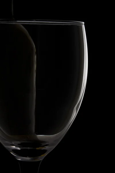 Weinglasabdruck — Stockfoto
