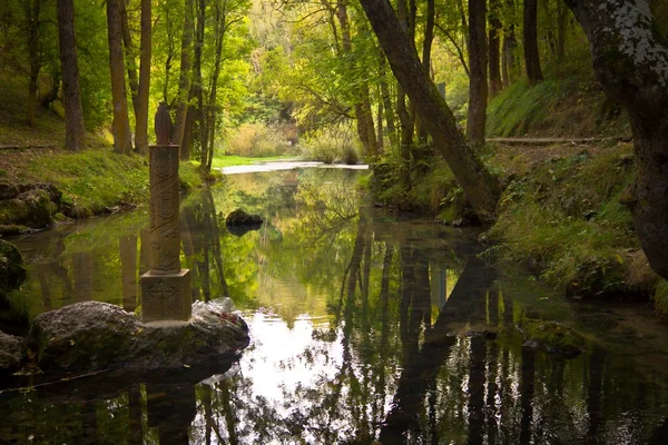 stock image Ebro River Source