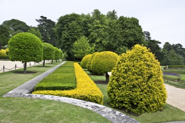 Waddesdon manor. Sarayı yakınında park