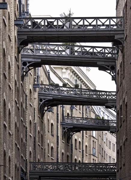 stock image Antique buildings near Tower Bridge