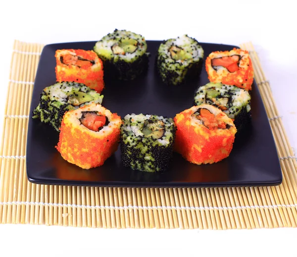 Traditional japanese food, Sushi — Stock Photo, Image