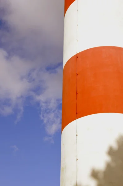 Lighthouse fragment and sky — Stock Photo, Image