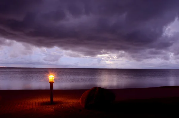 Ranní světlo na pobřeží — Stock fotografie