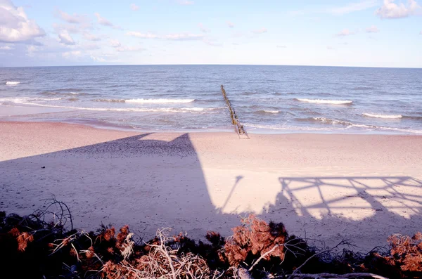 Mañana de mar y sombras — Foto de Stock