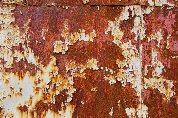 Cracked and rusted background — Stock Photo, Image