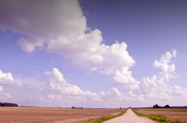 kırsal stabilize yol