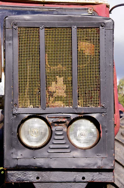 Retro traktör lambalar — Stok fotoğraf