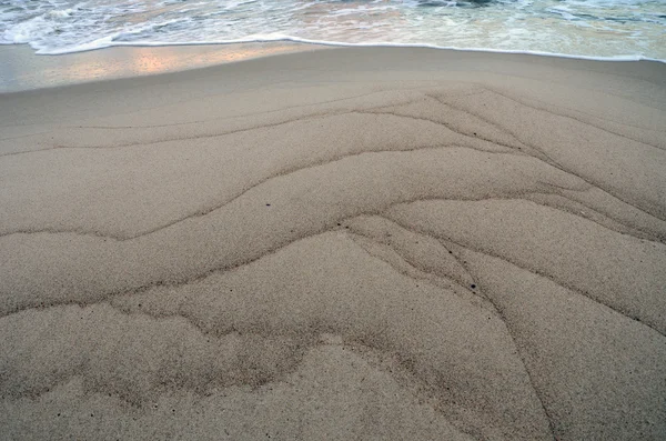 Tenger strand homok háttér — Stock Fotó