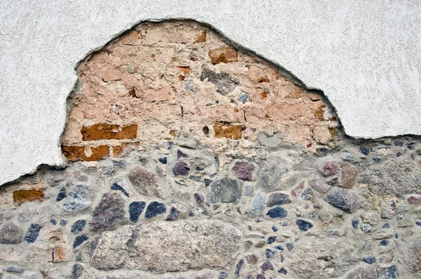 历史开裂的墙背景 — Φωτογραφία Αρχείου