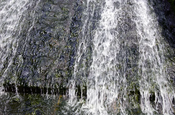 stock image River dam waterfall background