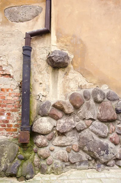 Muro da cidade velha na Polônia, Varsóvia — Fotografia de Stock