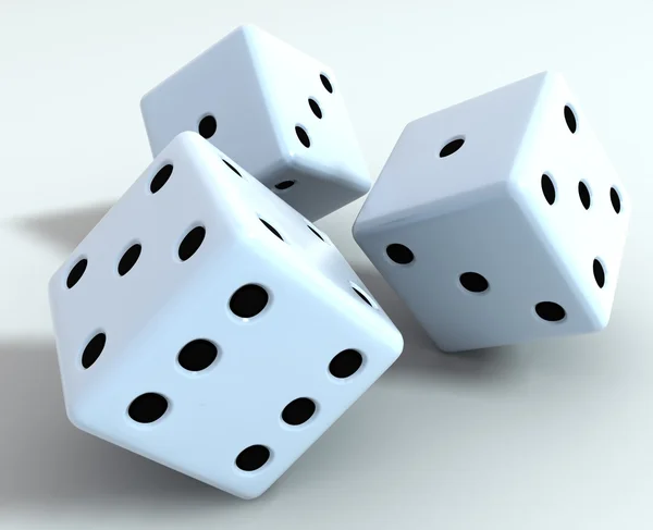 stock image 3D model of dice