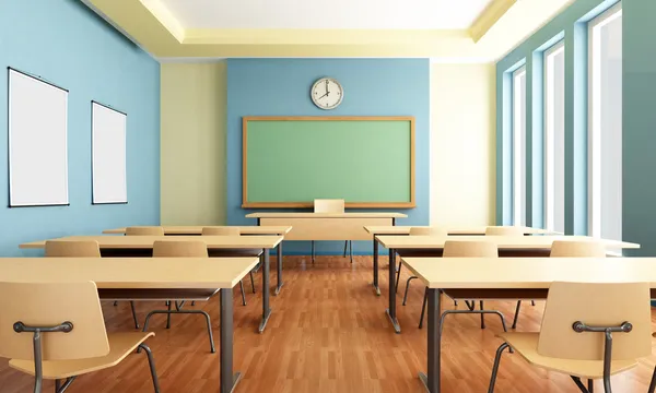 Üres osztályterembe — Stock Fotó