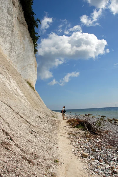 Chalk cliffs on rügen — Stockfoto