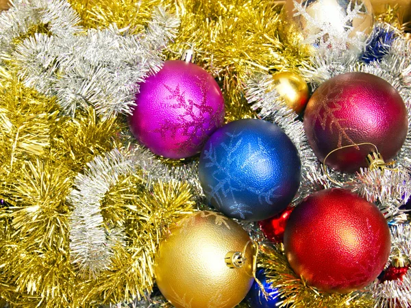 Background of Christmas decorations — Stock Photo, Image