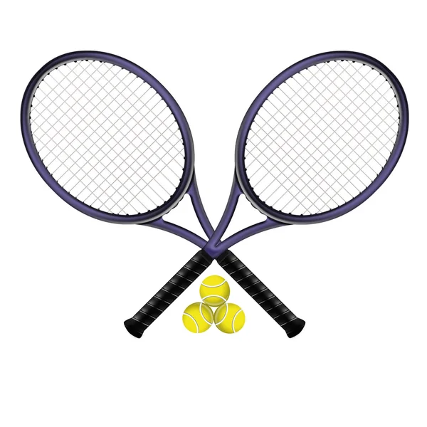 Raquetas de ténis Imagem De Stock