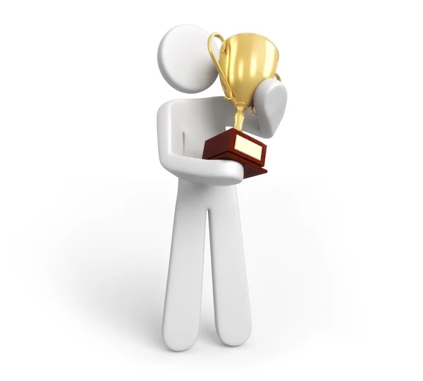 Trophy Gold — Stock Photo, Image
