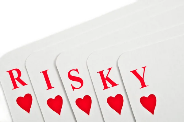 A risky game. — Stock Photo, Image