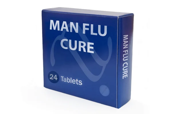 Man flu concept — Stock Photo, Image