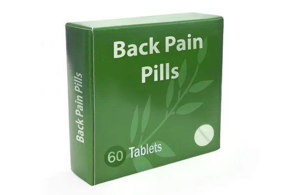 Vissza a fájdalom kezelése. — Stock Fotó