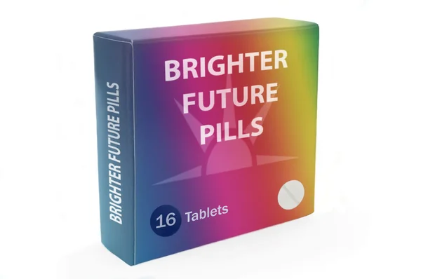 Brighter Future inspiration aid. — Stock Photo, Image