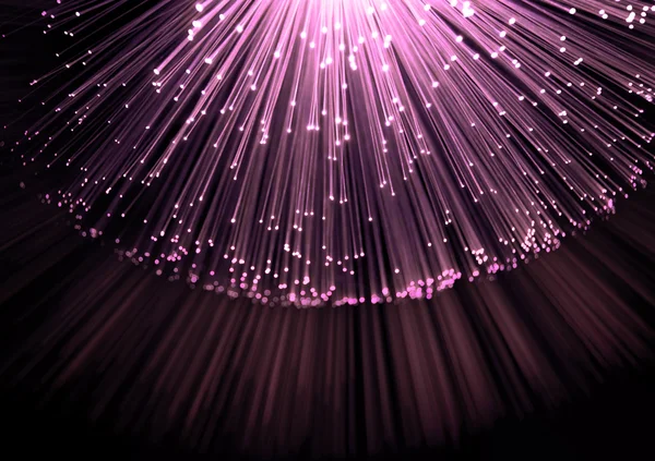 Fundo de fibra óptica — Fotografia de Stock