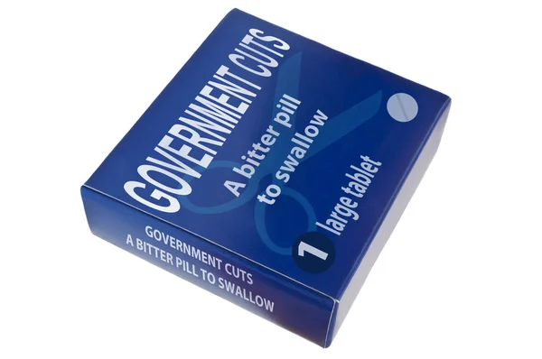 Government cuts concept — Stock Photo, Image