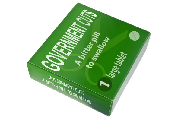 Government cuts concept — Stock Photo, Image