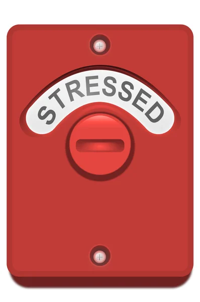 Locked in stress. — Stock Photo, Image