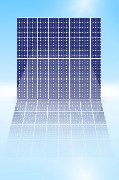 太陽エネルギーの概念. — ストック写真