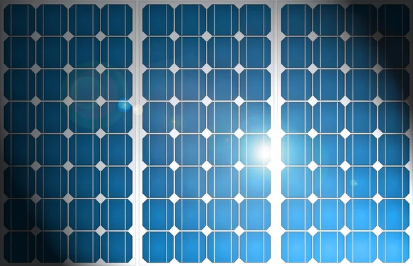 Solenergi mönster. — Stockfoto