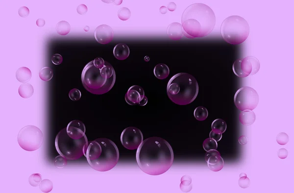 Иллюзия пузыря . — стоковое фото