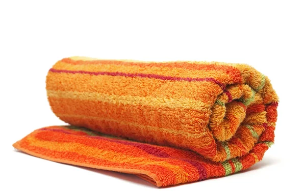 Ręcznik pomarańczowy — Zdjęcie stockowe