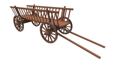 Ancient cart clipart