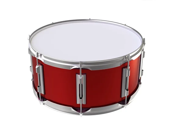 赤い小さいドラム — ストック写真