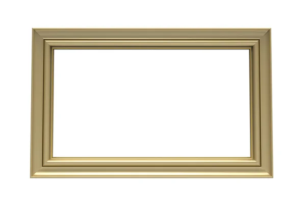 Rechthoekige foto frame — Stockfoto
