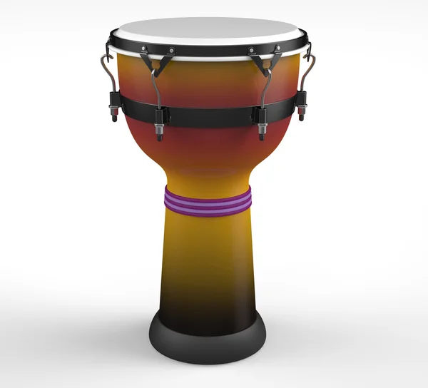 Африканский барабан — стоковое фото