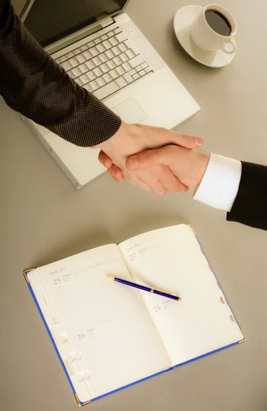 Photo of handshake — Stock Photo, Image