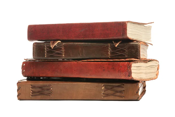 Группа антикварных книг — стоковое фото