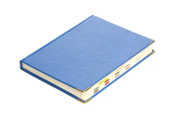 Cuaderno sobre el fondo blanco . —  Fotos de Stock