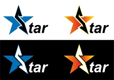 Logo star clipart