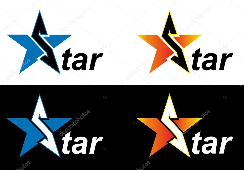 Vector stars. Logo for your company
